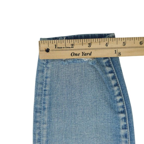 American Eagle Next Level Stretch Jegging Womens 6 Denim Jeans Distressed Ripped - Picture 6 of 15
